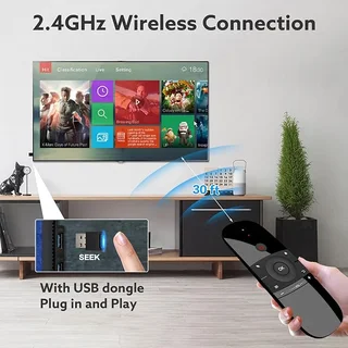 Air Mouse, Wireless Keyboard Fly 2.4 GHz for Android Tv box/ Pc/All-in-one-Universal Tv Remote