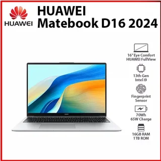 New High performance core i9 13th 20CPU&#39;s/16G/1TB ssd Huawei Matebook D16 2024
