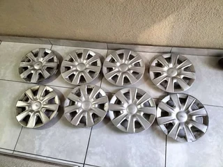 Ford 14 and 15&#34; rims and hubcaps