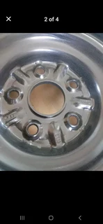 Volvo 17&#34; Biscuit rim and tyre. New R3900