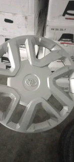 Toyota Urban cruser rims and hubcaps as new.