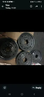 Mahindra and Tata 16inch rims. NEW R2995 EACH.