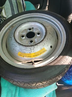15" Biscuit rim and Tyre