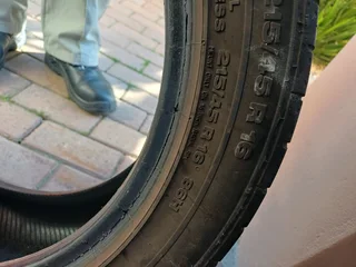 215/45/16" Tyres Good seconds.