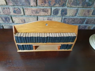 Antique William Shakespeare miniature book set of 36 volumes circa 1932