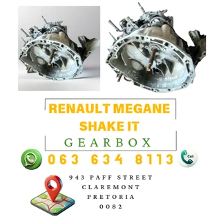 Renault megane shake it gearbox Whatsapp me for more spares 0636348112