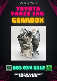Toyota yaris 1kr gearbox Call or Whatsapp me 0636348112