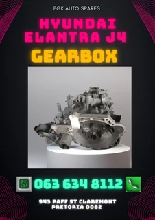 Hyundai elantra j4 gearbox Call or Whatsapp me 0615350116