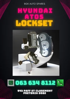 Hyundai atos lockset Call or Whatsapp me 0636348112
