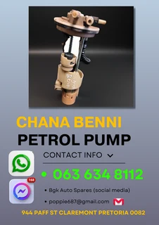 Chana benni petrol pump Call me for more spares today 0615350116
