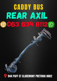 Caddy bus rear axil Call or WhatsApp me 0636348112
