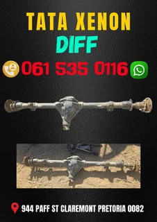 Tata xenon Diff Call me for more spares 0636348112