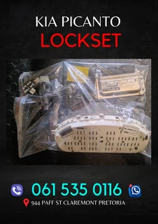Kia picanto lockset R5500 Call or WhatsApp me 0636348112