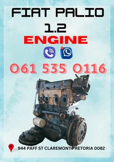 Fiat palio 1.2 engine R10000 Call or WhatsApp me 061 535 0116