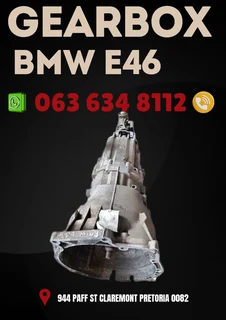 Bmw e46 gearbox R4500 Call me or WhatsApp me 0636348112