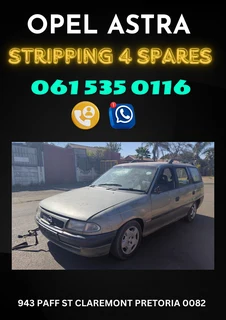 Opel astra stripping for spares Call or WhatsApp me 0636348112