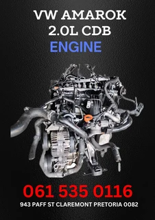 Vw Amarok 2.0l CDB engine R38000 Call me for spares 0636348112