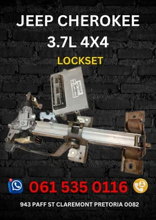 Jeep Cherokee 3.7L 4x4 lockset Call or Whatsapp me 0636348112