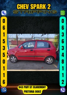 Chev spark 2 stripping for spares Call or Whatsapp me 0615350116