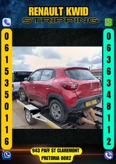 Renault kwid stripping for spares Contact me today 0615350116