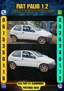 Fiat palio 1.2 stripping for spares Contact us today 0636348112