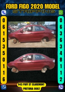 Ford figo 2020 model stripping for spares Call or Whatsapp me 0615350116