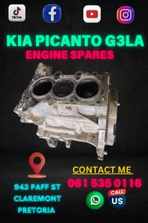 Kia picanto G3LA engine spares Call or Whatsapp me 0636348112