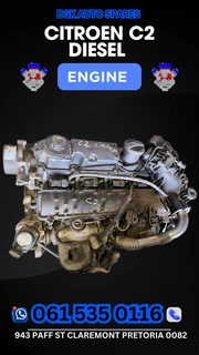 Citroen c2 diesel engine R12500 Whatsapp me 0615350116