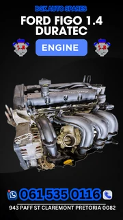 Ford figo 1.4 duratec engine R12000 Call or Whatsapp me 0636348112