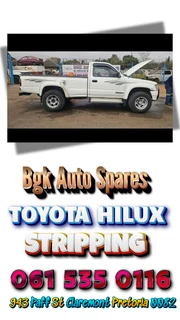 Toyota Hilux stripping for spares Call or Whatsapp me 0615350116