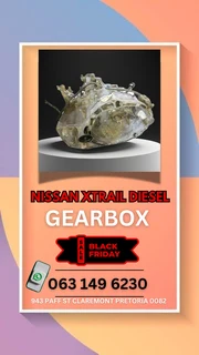 Nissan xtrail diesel gearbox R8000 Call or Whatsapp 0615350116