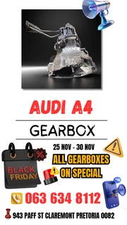 Audi a4 gearbox Call me today 0636348112