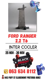 Ford ranger 2.2 t6 inter cooler Call me for the price 0636348112