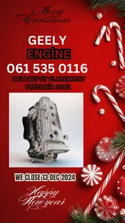 Geely engine Call or Whatsapp me 0615350116