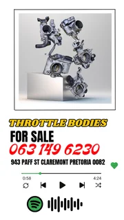 Throttle bodies Call me for more spares 0631496230
