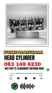 Ford bantam head cylinder Call or Whatsapp me 0631496230