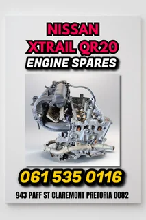Nissan xtrail QR20 engine spares Call or Whatsapp me 0636348112