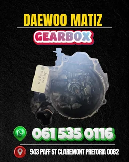 Daewoo matiz gearbox Call me today 0631496230