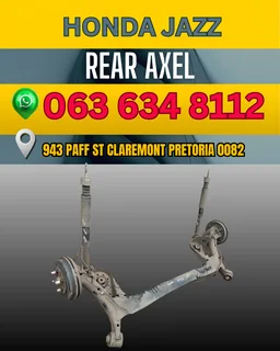 Honda Jazz rear axel We are stripping honda jazz a lot of parts available 0615350116