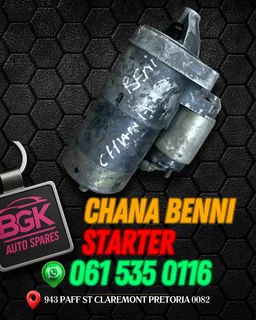 Chana benni starter for sale 0615350116