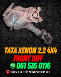 Tata xenon 2.2 4x4 front diff for sale More spares available at our shop 0636348112