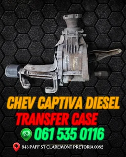 Chev captiva diesel transfer case Contact us now 0615350116