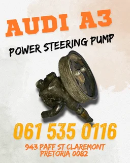 Audi A3 power steering pump Call or WhatsApp me 0636348112