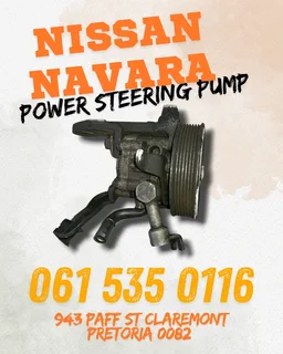 Nissan navara power steering pump Call or WhatsApp me 0636348112