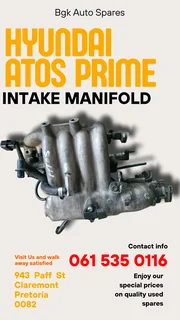 Hyundai atos prime intake manifold WhatsApp me 063 149 6230