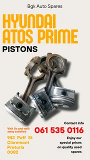 Hyundai atos prime Pistons Call me 063 149 6230