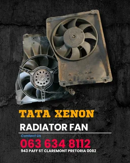 Tata xenon radiator fan Call or WhatsApp me 0636348112