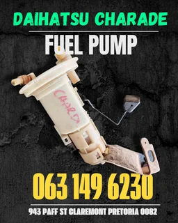 Daihatsu charade fuel pump Call or WhatsApp me 0636348112