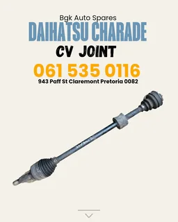 Daihatsu charade cv joint Call or WhatsApp me 0636348112