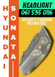 Hyundai Sonata headlight Contact me 063 149 6230